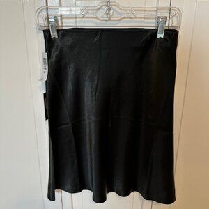 Babaton Slip Mini Silk Skirt